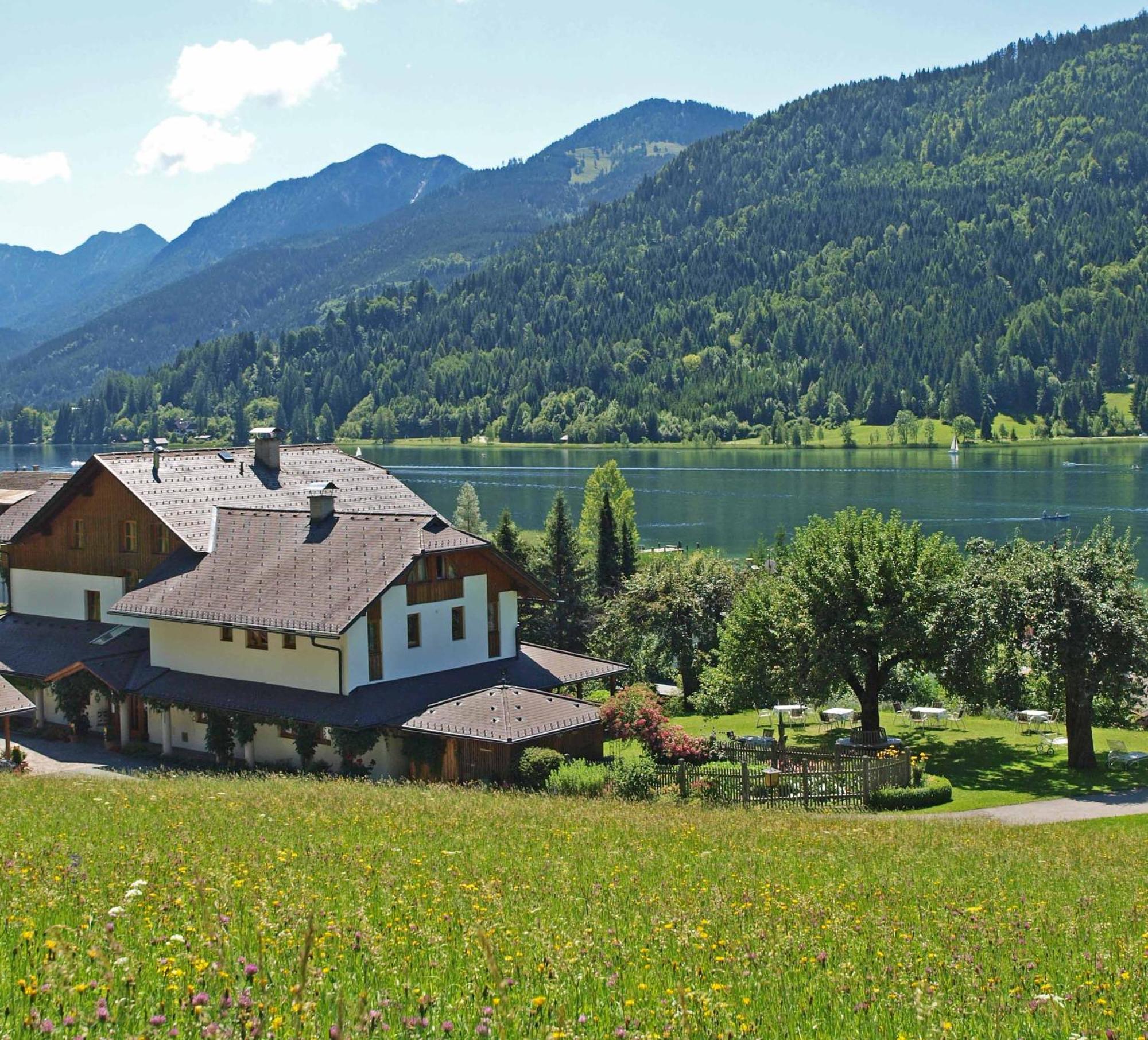 Ferienhof Obergasser Und Bergblick Weissensee Zewnętrze zdjęcie