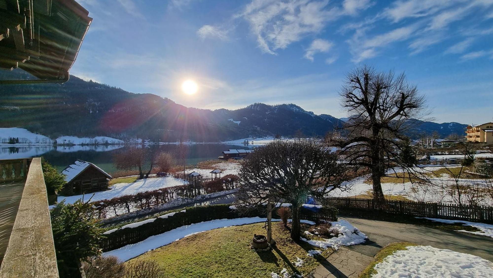 Ferienhof Obergasser Und Bergblick Weissensee Pokój zdjęcie