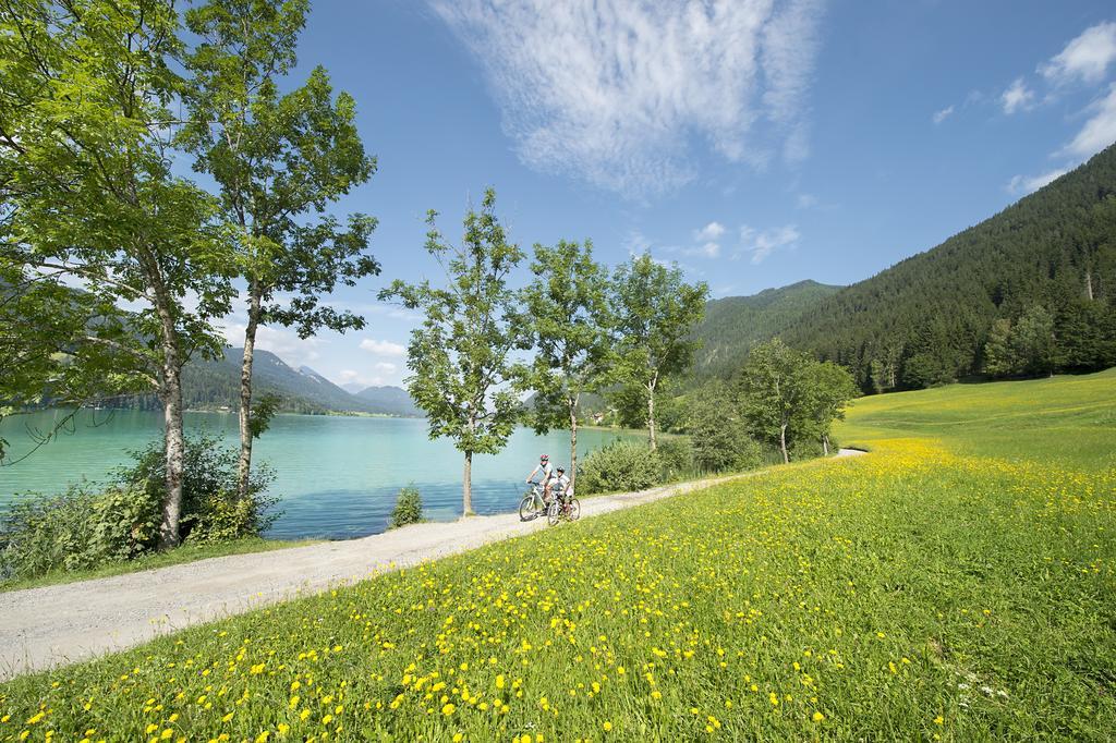 Ferienhof Obergasser Und Bergblick Weissensee Zewnętrze zdjęcie